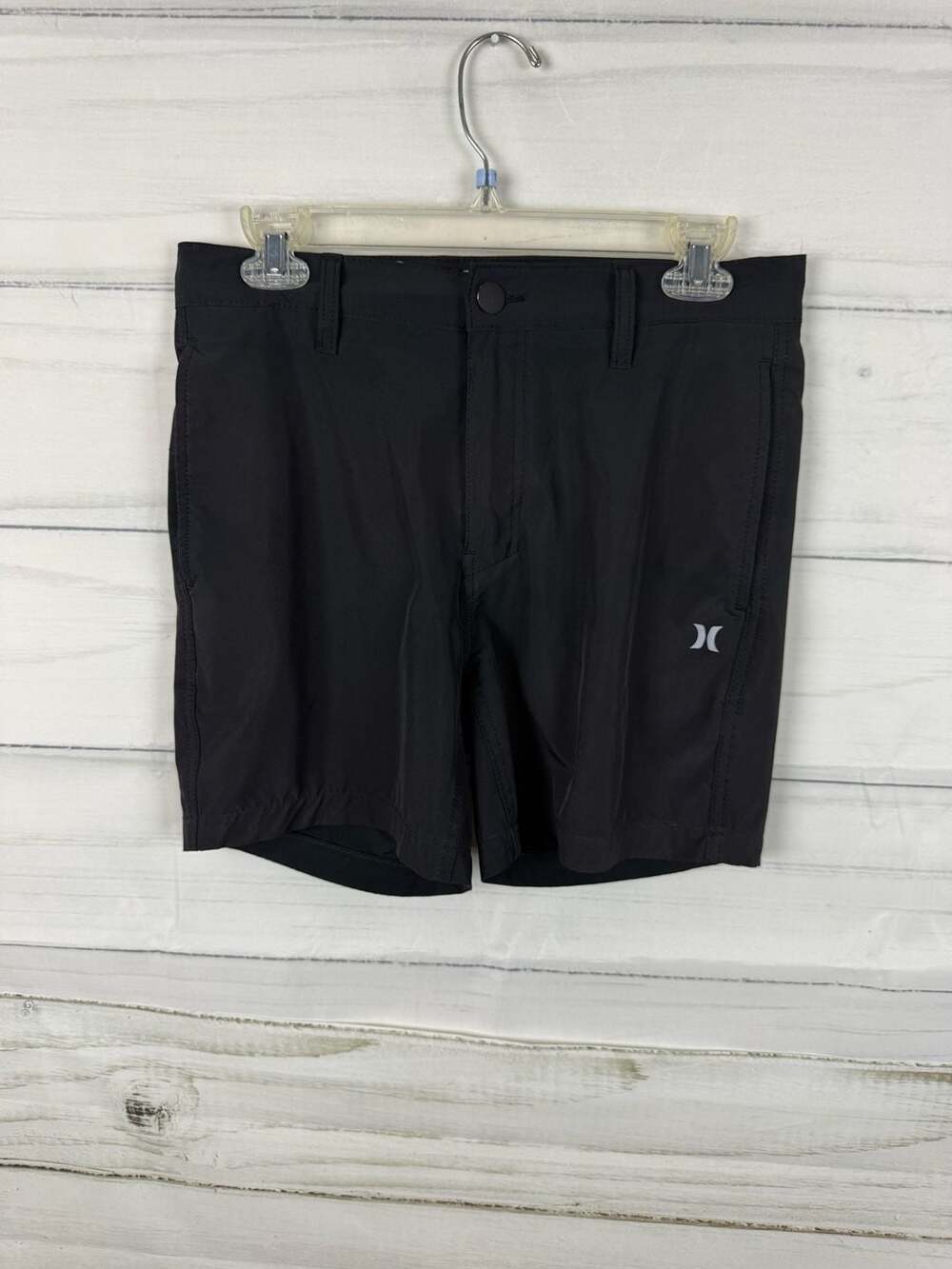 Hurley Men's All Day Hybrid Quick Dry Stretch Walk Shorts Black Size 30
A-14